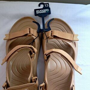 Rugged Shark Strappy Water Sandals. Men's  size 13 . BNWT